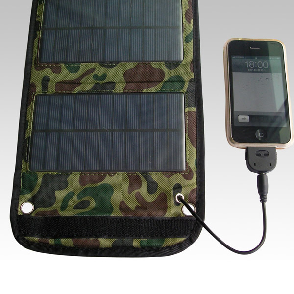 折る携帯用 USB の携帯電話の太陽電池パネルの充電器