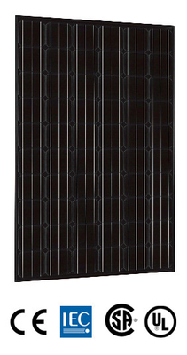黒い太陽電池パネル 240 ワット | モノクリスタル
