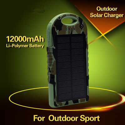 安い太陽携帯電話の充電器 10000mAh の太陽充電器